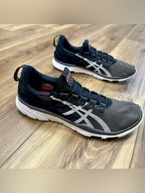 Asics Gel-Fit Sana Cross Training Shoes S465N, Black, Women’s 8.5